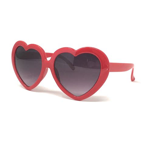 Red Heart Vintage Sunglasses Pretty Kitty Fashion Em 2021