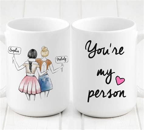 Our personalised christmas cards include funny christmas cards, cards you can add text to, and photo christmas cards as well! Gift ideas for girlfriend - Unique Friendship gift - Mug ...