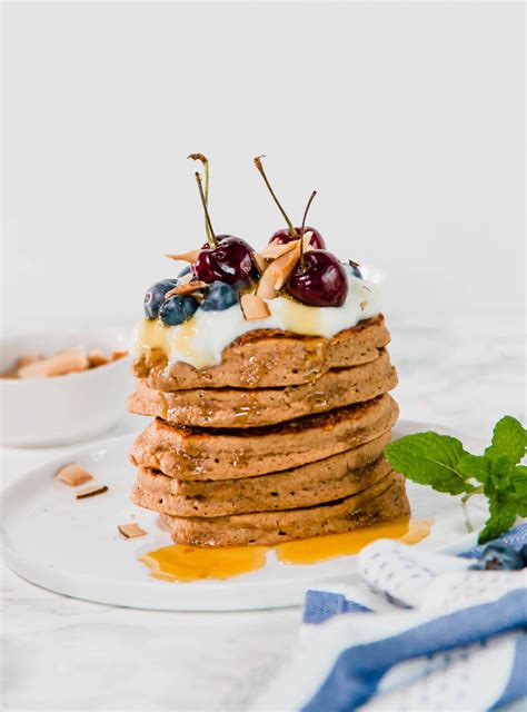 Vegan Oatmeal Pancakes Healthy Easy And Gluten Free