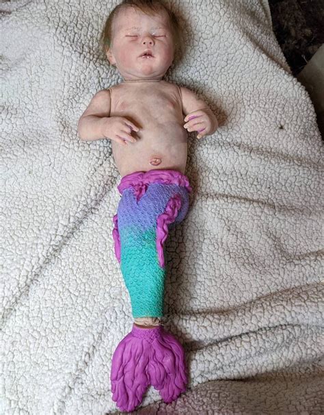 Reborn Mermaid Doll Etsy