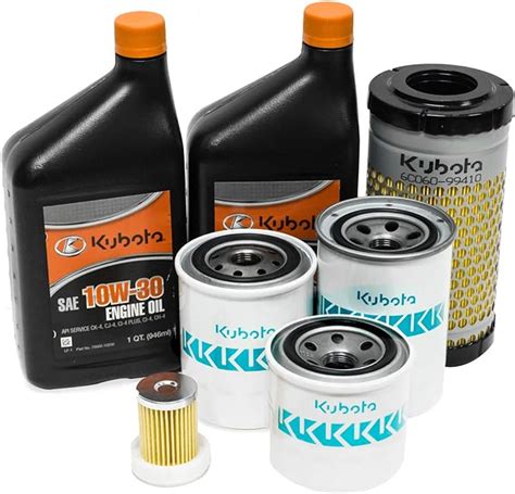 Genuine Oem Kubota Hst Filter And Oil Maintenance Kit For B2650 B2301