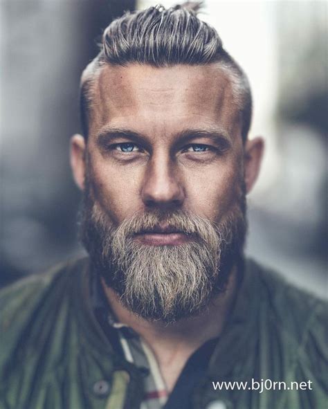 Inspired by historic nordic warriors, the viking haircut encompasses many different modern men's cuts and styles, including braids, ponytails, shaved back and sides, a mohawk, undercut, and epic beard. Pin on If I was a fictional character