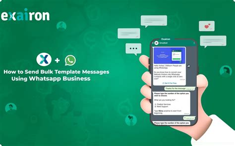 How To Send Bulk Messages With Whatsapp Business Exairon