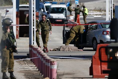 Palestinian Officer Is Killed After Attacking Three Israeli Soldiers The New York Times