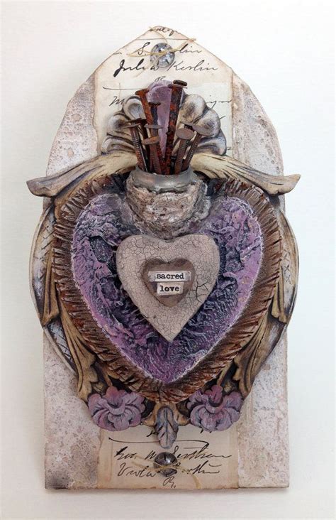 113 Best Images About Mixed Media Assemblage Art On Pinterest