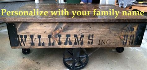 I wanted one of the restored factory cart coffee tables from restoration hardware for christmas a couple of years ago. Restoration Hardware Inspired Industrial Cart Coffee Table ...