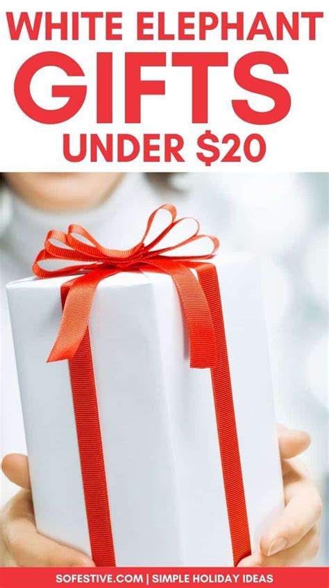 Here are some fun and unique gifts for him by price: 30 White Elephant Gift Ideas Under $20 in 2020 - So ...