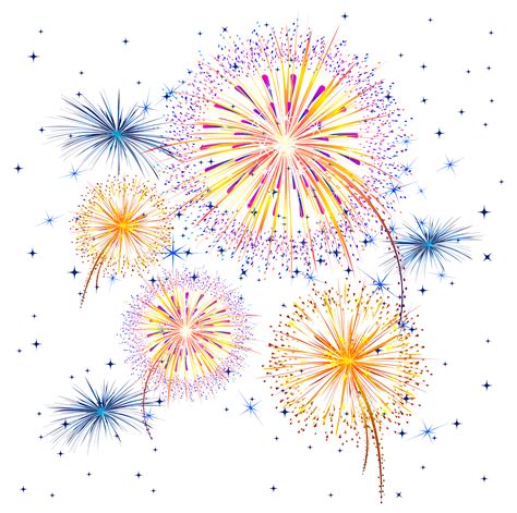 Fireworks Png Image With Transparent Background Fireworks Clipart