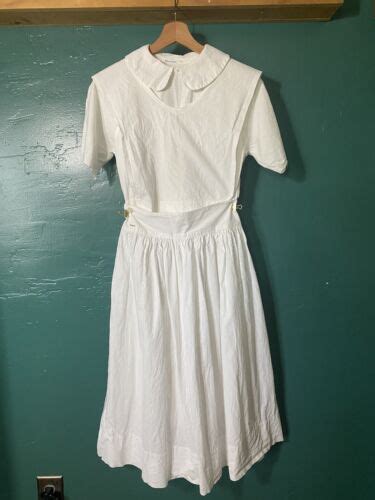 Vintage 1940s White Nurse Gem