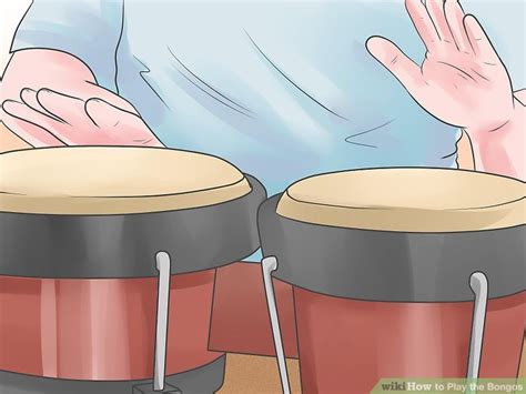 how to play the bongos with pictures wikihow