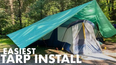Easy Camping Tarp Install Get All Camping