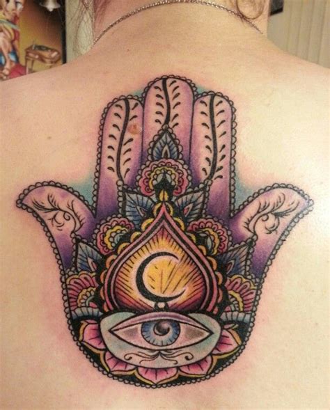 By Dusty Bierner Hamsa Evil Eye Tribal Tattoos Girly Tattoos