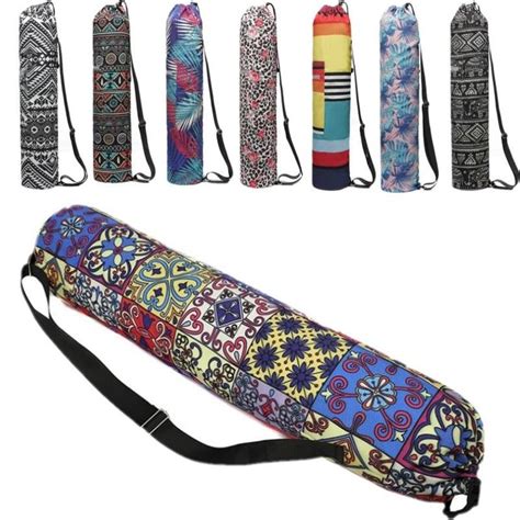 Exercise Yoga Mat Carry Bag With Multi Functional Storage Pockets