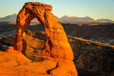 Delicate Arch At Sunset Arches National Park Moab Utah Flickr