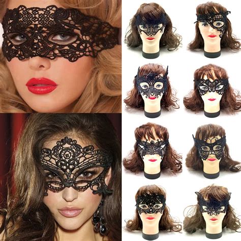 Hollow Lace Cosplay Sexy Face Mask Women Masquerade Mask Eye Mask