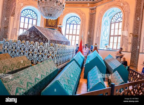 Interior View Of Osman Gazi Tombmausoleum In Bursaturkey20 May 2018