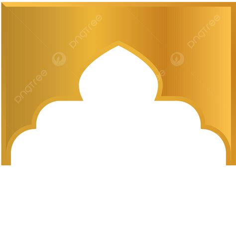Gold Frame Border Vector Design Images Gold Islamic Frame Border