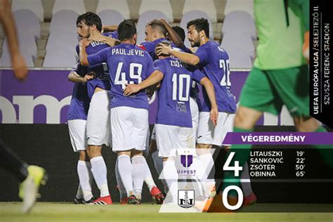 All scores of the played games, home and away stats, standings table. El Újpest FC húngaro, primer rival del Sevilla FC en la ...