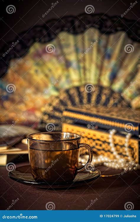 Still Life With Cup Of Tea Stock Image Image Of Aroma 17024799