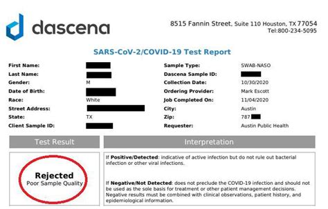 You will not see results the day it was collected. I finally received my COVID test result yesterday from one ...