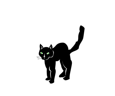 Black Cat Cat Clip Art Black And White Free Clipart Images Jpeg 2