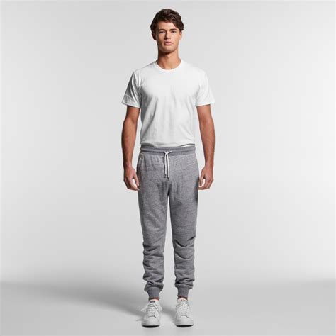 As Colour Mens Fleck Track Pants 5915 Impact Print And Stitch