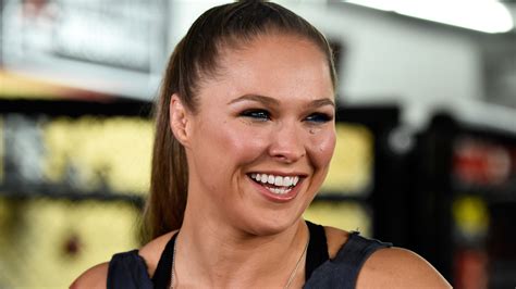 Ronda Rousey Wearing Only Body Paint For Swimsuit Issue Sports