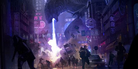 Matt Allsopps Godzilla Vs Kong Concept Art Godzilla