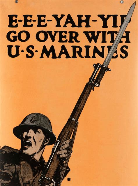 Sold Price E E E Yah Yip Go Over With Us Marines World War I