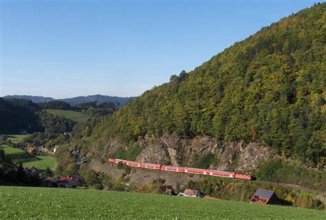 Hollentalbahn Railway Train Trip Through Germanys Black Forest