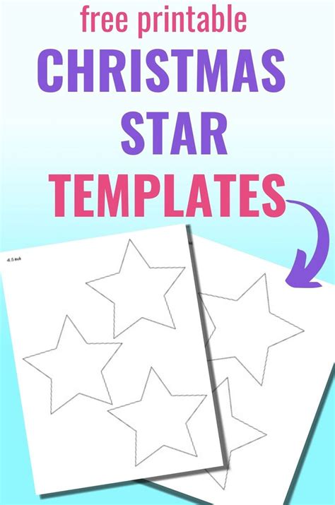 25 Free Printable Star Templates And Extra Large Star Pattern