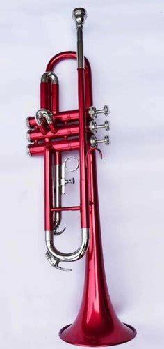 Wind Brass Rmze Professional Red Silver Trumpet Weight 150 Kg At Rs
