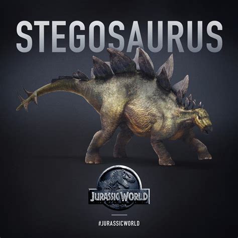 Stegosaurus Jurassic World Jurassic Park Poster Jurassic Park World Epic Film Falling