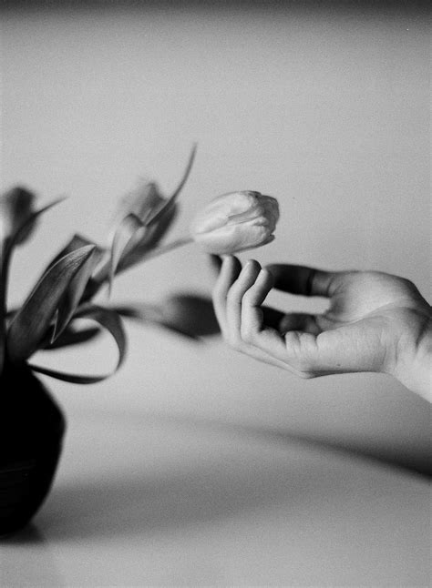Hands Black And White Film Editorial Photography Nicole Baas