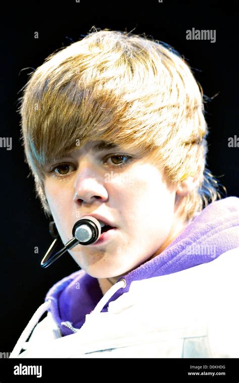justin bieber performs during the my world tour at the air canada centre toronto canada