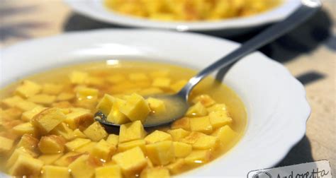 Una zuppa dietetica e veloce preparata con il bimby tm5. Zuppa Imperiale Romagnola: Ricetta, Variante senza ...