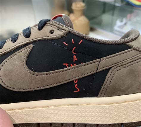 Travis Scott X Air Jordan 1 Low Dark Mocha