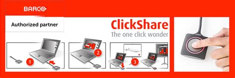 Barco Clickshare Wireless Presentation System Video Conferencing