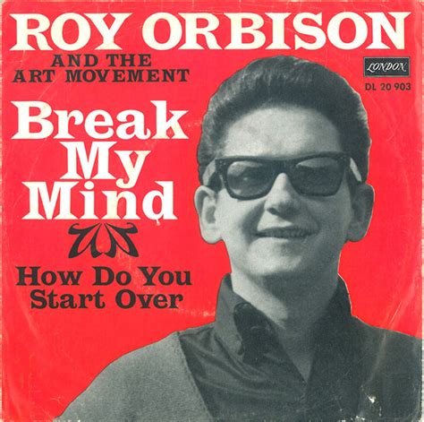 Roy Orbison And The Art Movement Break My Mind 1969 Vinyl Discogs