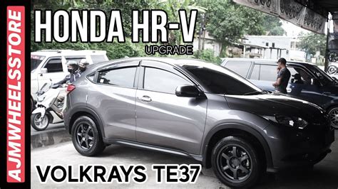 Modifikasi Honda Hr V Velg Volkrays Te37 Ajmwheelsstore Youtube