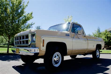 1977 Gmc Sierra Classic 2500 Pickup 4wd With Only 92000 Original Miles