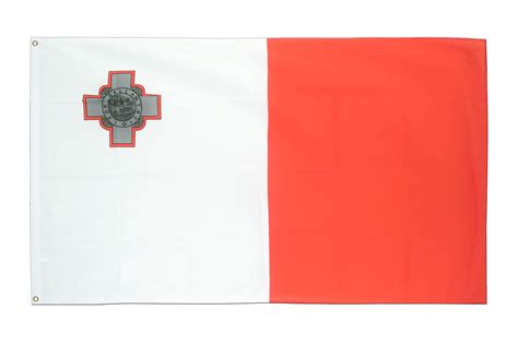 September 1964 gehißt) besteht aus 2 vertikalen, gleich großen streifen. Malta Flagge - 90 x 150 cm kaufen - FlaggenPlatz.ch