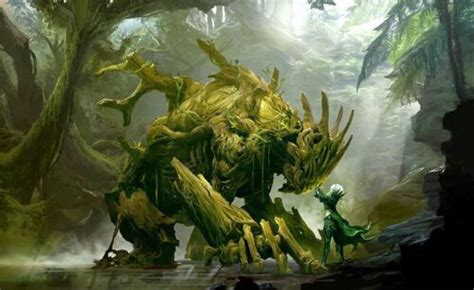 Tree Elemental Contract Guild Wars Guild Wars 2 Concept Art