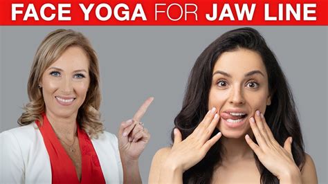 Face Yoga Jawline Double Chin Dr Janine Youtube
