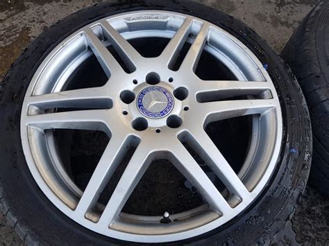 18 Genuine Mercedes Amg Alloy Wheels Tyres Performance Wheels And