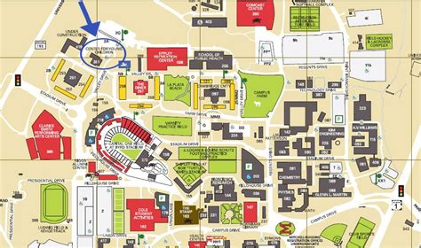 Umd College Park Campus Map California State Map