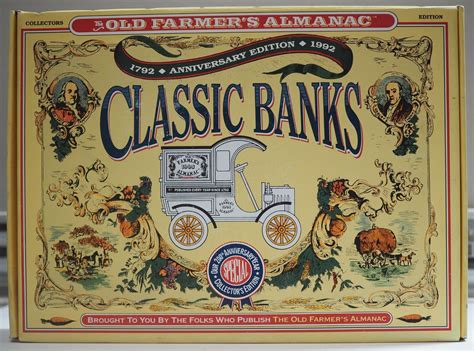 The Old Farmers Almanac 1792 Anniversary Edition Classic Banks