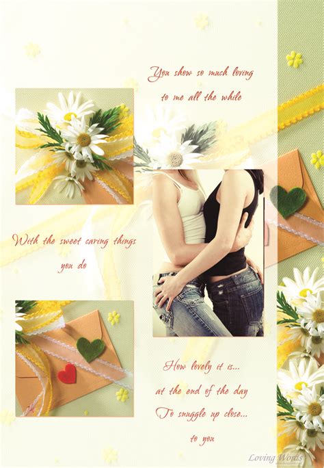 With Love Special Lady Female Couple Greeting Cards By Loving Words