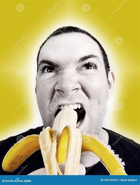 Eat A Banana Stock Image Image Of Snack Health Fruit 33472929