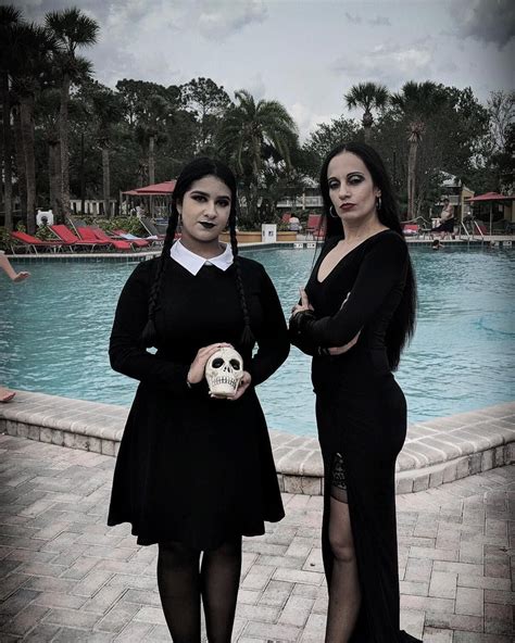 We have wednesday, pugsley, cousin it and baby pubert. Pin on DIY Morticia Addams Costume Idea